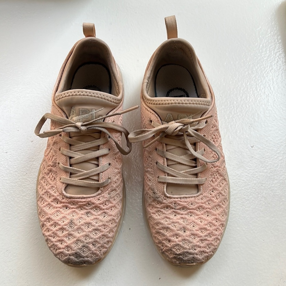APL Peach Pink Techloom Phantom Sneakers
